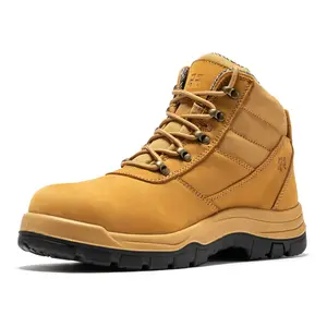 ROCKROOSTER Avalon Black 6 Inch Zip-sided Composite toe Leather Work Boots CP213/CP213BK