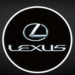 2 Pcs  Lexus Car Door Lights, Car Decorative Light, Door Logo Projector Welcome Light, LED Projector Car Door Welcome Light, Personalized Door Projection Light （Batteries Not Included）