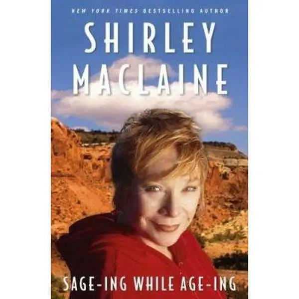 USED Book - Sage-ing While Age-ing by Shirley MacLaine (Hardcover) - english