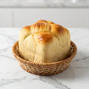 Cube Bread Squeeze Toy with Bread Fragrance, Slow Rebound Stress Relief, Realistic Shape Sensory Toy, Soft Pressure Release, Kids and Adults