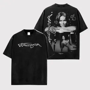 Tropicoqueta -  Karal G Premium Cotton T-Shirt, La Bichota Shirt, Latin Queen Fans, Latin Pop Graphic Tee, Concert Tour Merch, Cute Festival Summer Tee, Unisex Gift Shirt