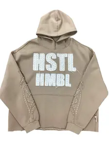 Hustle Humble Embellished Hoodie