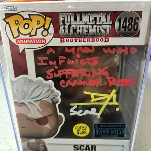 Scar EE exclusive signed by Dameon Clarke