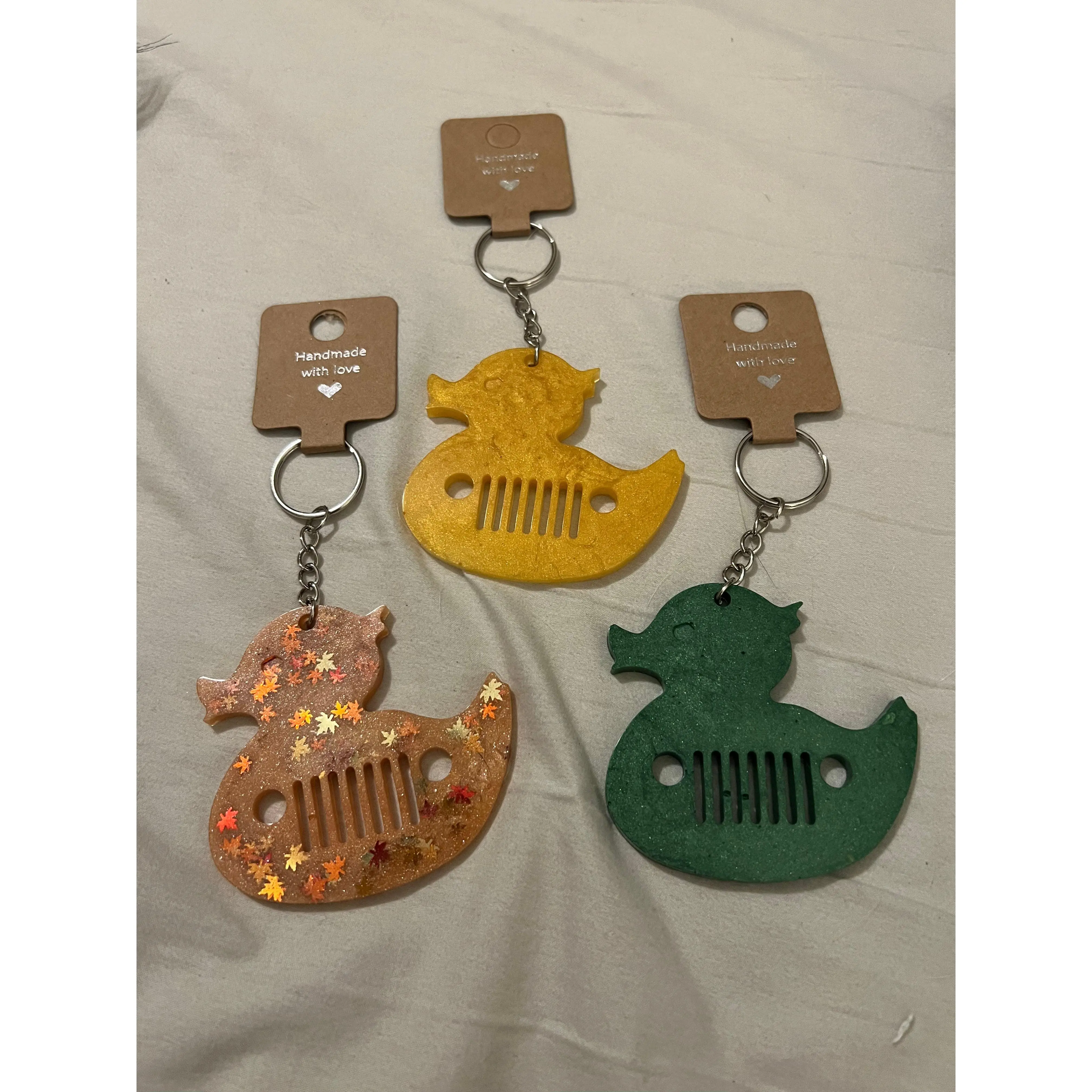 Duck Jeeper Keychain