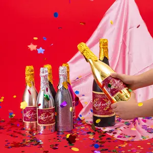Hand-held champagne celebration firecrackers, atmosphere props for celebrations