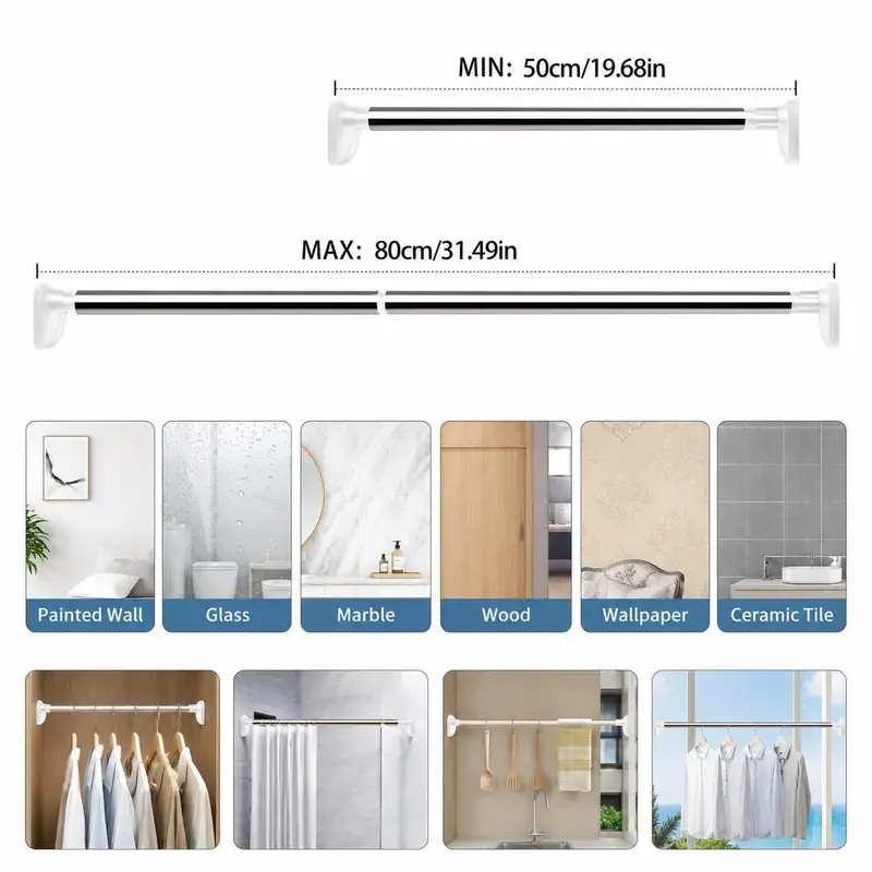 19.7-31.5inch/50-80cm（Load-bearing type）