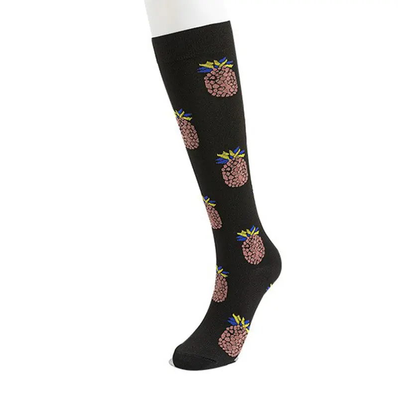 Black background pineapple