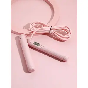 Digital Fitness Jump Rope - Calorie Counter, Bearings & Steel Wire (3m). Unisex for Home/Gym Exercise, Durable Gym Accessories.