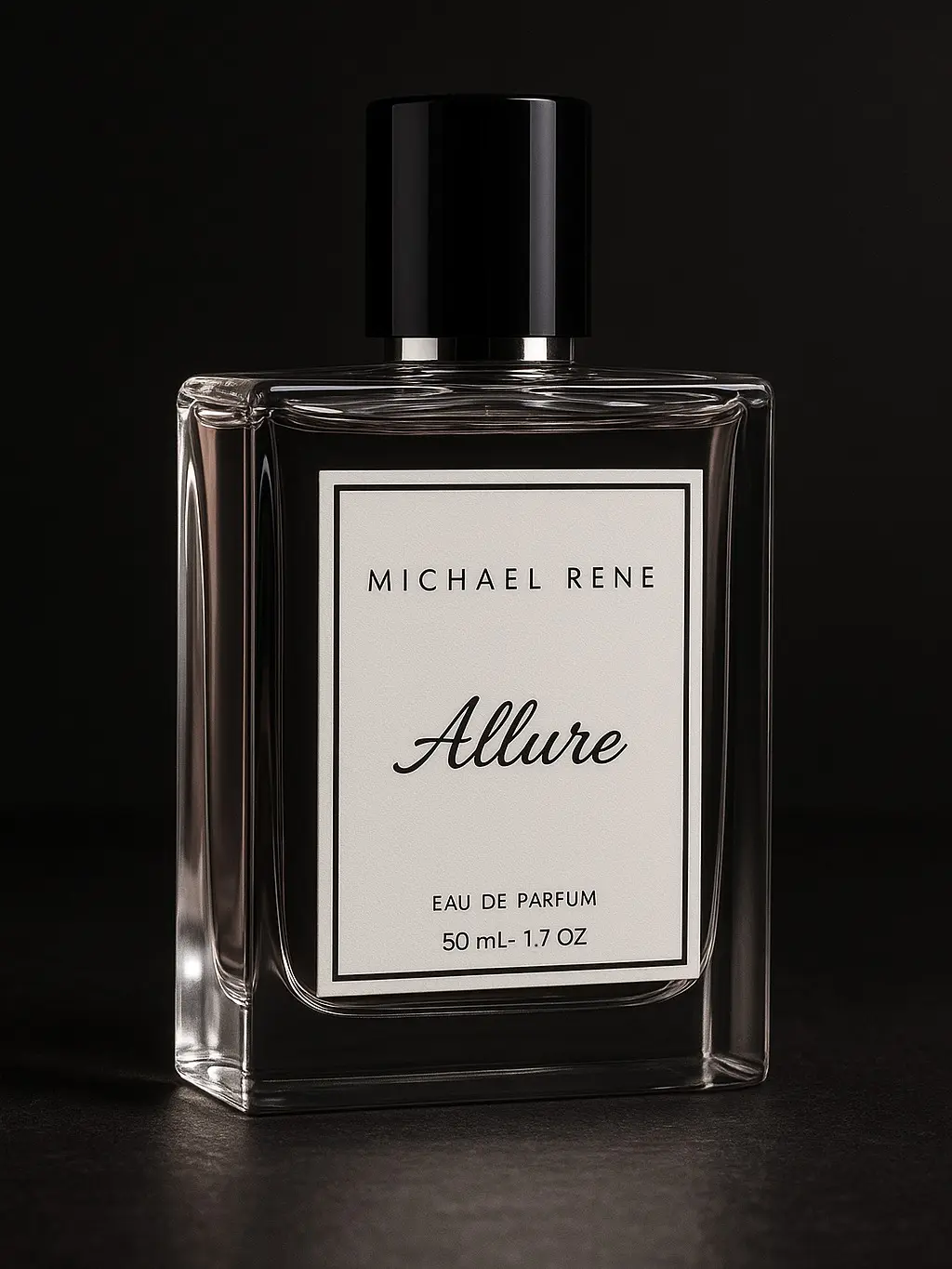 Michael Rene Allure Eau de Parfum 50ml - Mahogany, teakwood, invictus Notes for Unmatched Quality