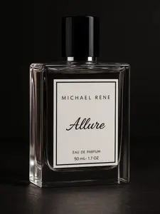 Michael Rene Allure Eau de Parfum 50ml - Mahogany, teakwood, invictus Notes for Unmatched Quality