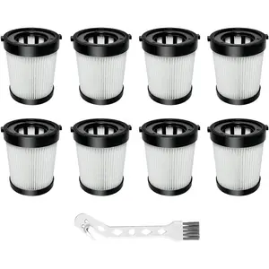 8 HEPA Vacuum Filter for Fabuletta FSV001,Girnoor G160G165,Afoddon A300 and Lubluelu 202 Cordless Stick Vacuum Cleaners
