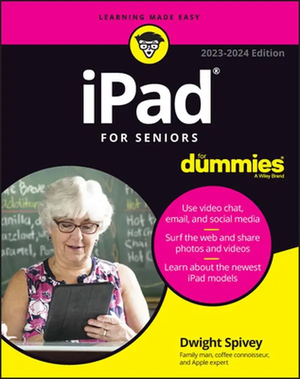 Used Softcover Edition "iPad for Seniors for Dummies" by Dwight Spivey - English iCloud Guide to Learn iPad Usage, Spivey, Dwight