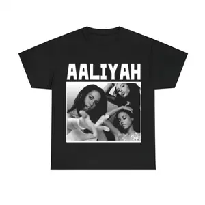 Aaliyah T-Shirt - Soul Queen Shirt - Music Shirt - 90's R&B - 90s Vibe - Aaliyah Merch - R&B Icon Style - Gift for Fans of Aaliyah - Womenswear Menswear Top