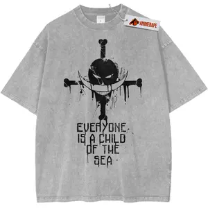 Whitebeard Anime Vintage T-Shirt for Fans, Unisex S-5XL Graphic Band Tee