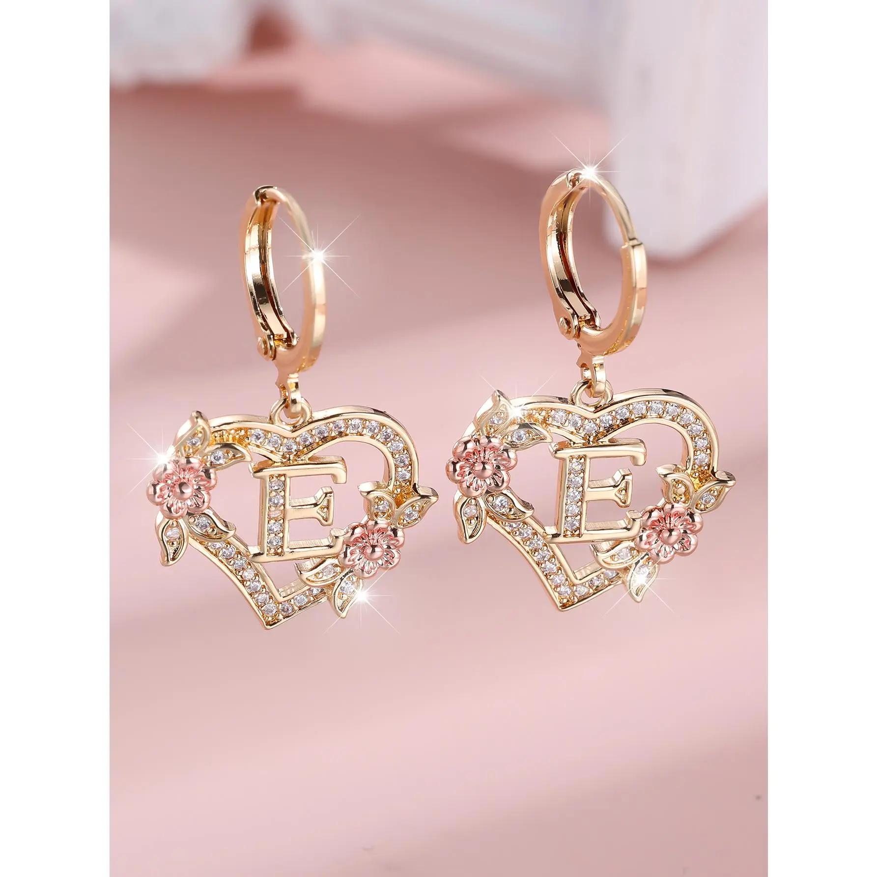 Gold+Rose Gold White Diamond E