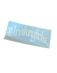 Brokegirls V3 Banner - Rear Window Vinyl Car Banner
