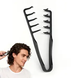 Puffy Texture Styling Comb, Volumizing Root Brush, Hair Volumizer, Men's Hair Style Tool, Heatless Styling Tool, Forelock Beauty Comb, Single Piece