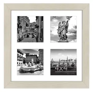 Americanflat Double Picture Frame | Two 8x10 | Shatter-Resistant Glass