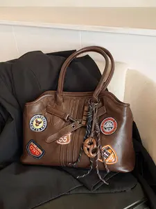 Women's Elegant Fashion Colorblock Crossbody Bag, Casual Versatile Shoulder Bag for Daily Used, Trendy All-match Commuter Bag