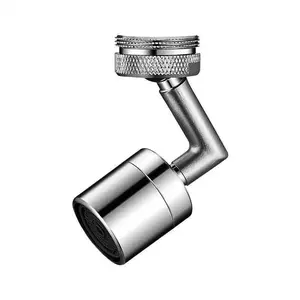 Universal 720° Rotatable Faucet Aerator 2 Spray Modes Easy Install 2-Mode Water Saving Splash-Proof Sink Attachment colador para el fregadero