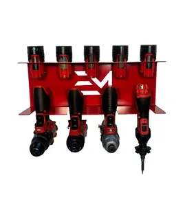 Heavy-Duty Drill & Battery Shelf – Compatible with Milwaukee 12V