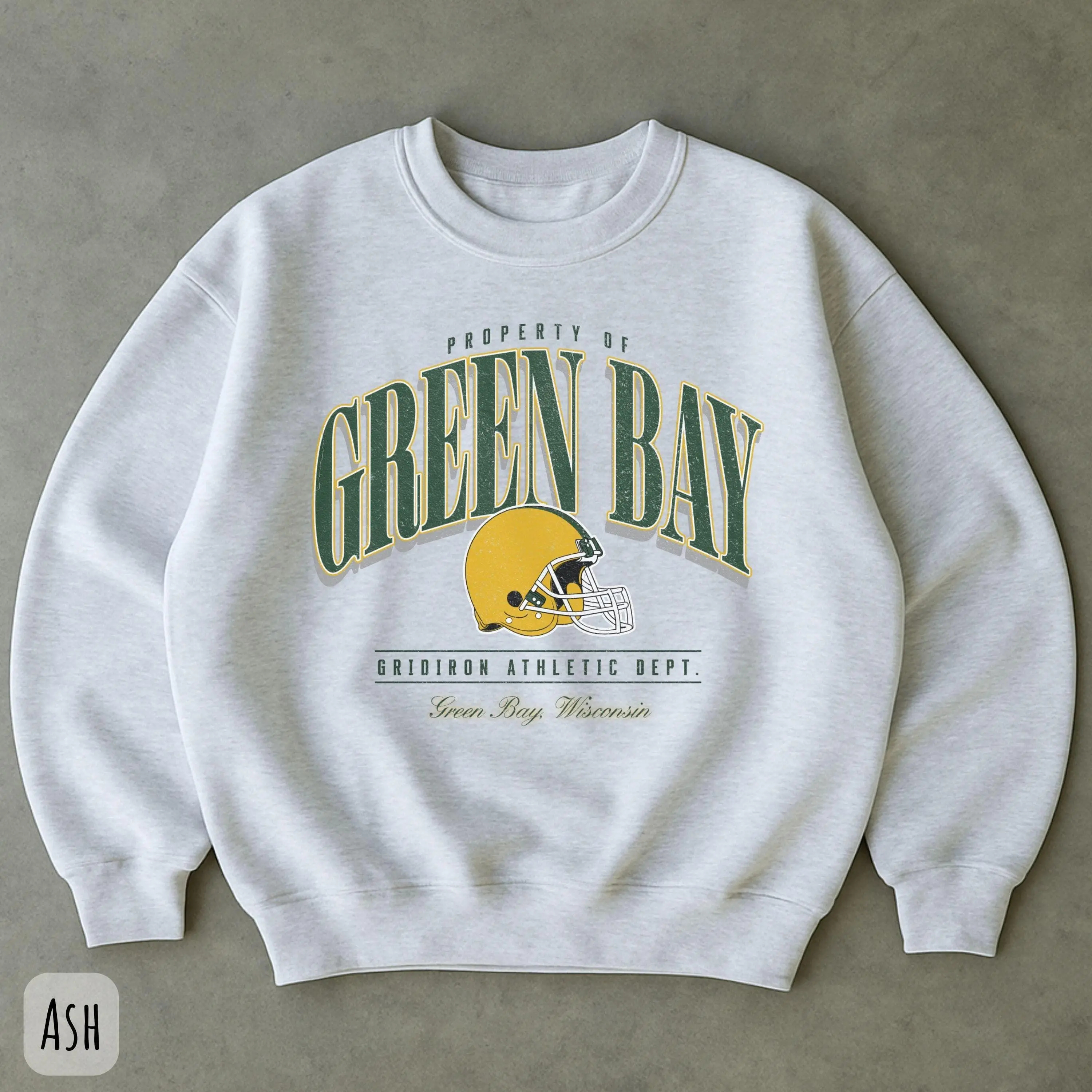 [Sale Up To 50%] Retro Green Bay Football Sweatshirt, Vintage Green Bay Shirt, Mens Womens Football Apparel, Gift for Fan, Green Bay Apparel