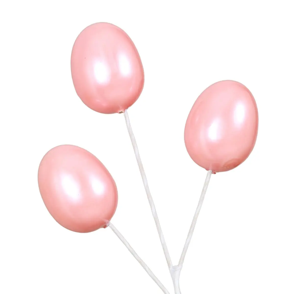 12" Pink Easter Egg – Pastel Spring Floral & Egg Decor