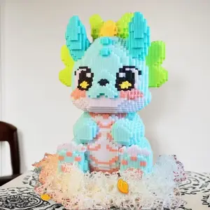 3712 Pieces Dragon Baby, Creative Assembly DIY Fun Toy Building Blocks Model Building Sets, Suitable for Adults and Youth, Perfect Gift for Birthday, Thanksgiving, Christmas