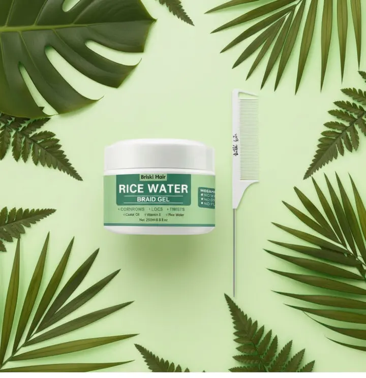 Briski Hair Part & Perfect: Gel + Comb Duo