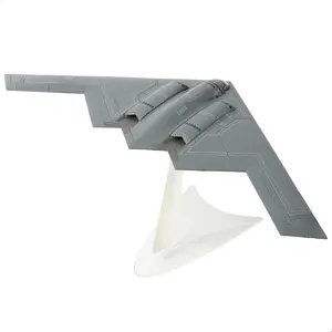 1/200 Scale B-2A Spirit Stealth Strategic Heavy Bomber Aircraft Model (AF 82-1066 Spirit of America), Pre-Assembled Metal Diecast Plane Model with Display Stand & Replaceable Covers, Collectible Adult Gift (Toys & Hobbies, Classic & Novelty Building Toy)