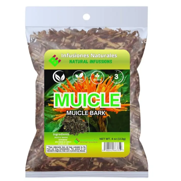 Muicle Té (Mexican Honeysuckle Herbal Tea) - 4 oz - 100% Natural, Vegan, Non-GMO