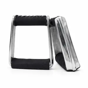Montura Black Charra Estribos Aluminum Stirrups