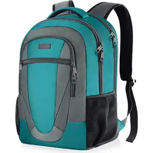 Teal Backpack for Woman and Men, Travel Laptop School Backpack for Teens,  College  Pack for 17.3 IN Laptop Backpack, Adult Business  Travel Backpack,