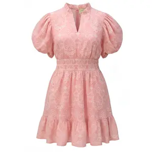 "Petal" Eyelet Dress