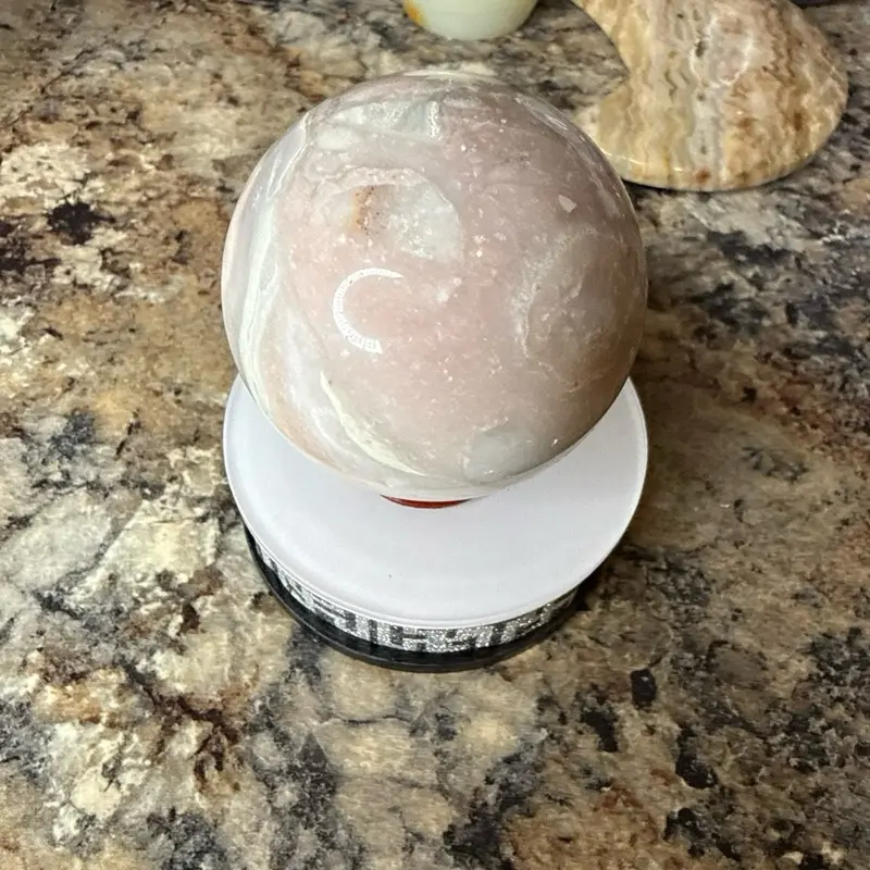 Pink opal Sphere