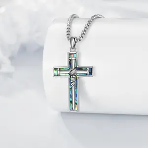 Trendy Abalone Shell Necklace with Pearl Detail Unisex Hip Hop Layering Chain Gothic Punk Accessories Perfect Holiday Gift for Her Him