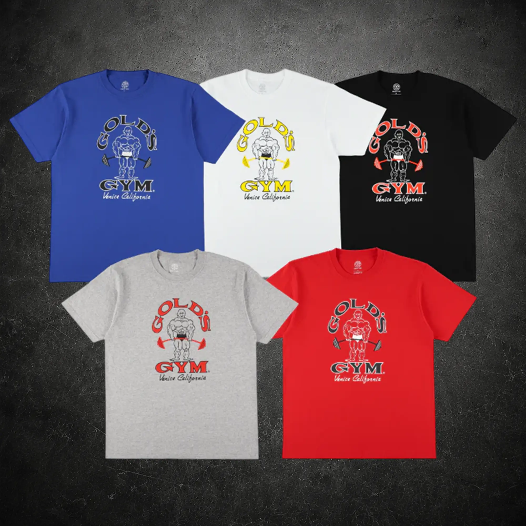 Gold's Gym Venice California Colle Gym Shirt, Workout Wear, Gym Shirt, Men's Gym Top, Lifting Essentials, Traning Outfit, Gym Apparel For Men