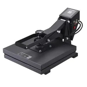 【Summervibes】VEVOR Heat Press,  , 15 x 15 inch Heat Press Machine for T-shirts, Fast Heating, High Pressure for Digital Industrial-Quality Sublimation Printer for Heat Transfer Vinyl, 15" x 15", Black