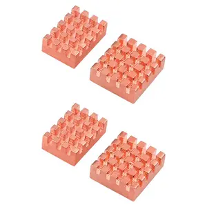 2X for OrangePi Orange Pi Zero 2W Pure Copper Heat Sink for OrangePi CPU Motherboard Cooling Multi-Functional Heat Sinks