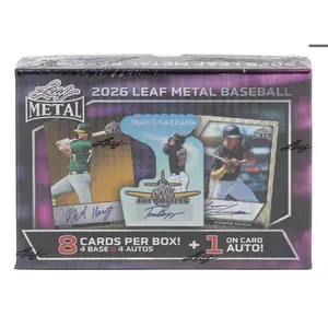 2026 Leaf Metal Baseball Hobby Box tiktokshopspringglowup