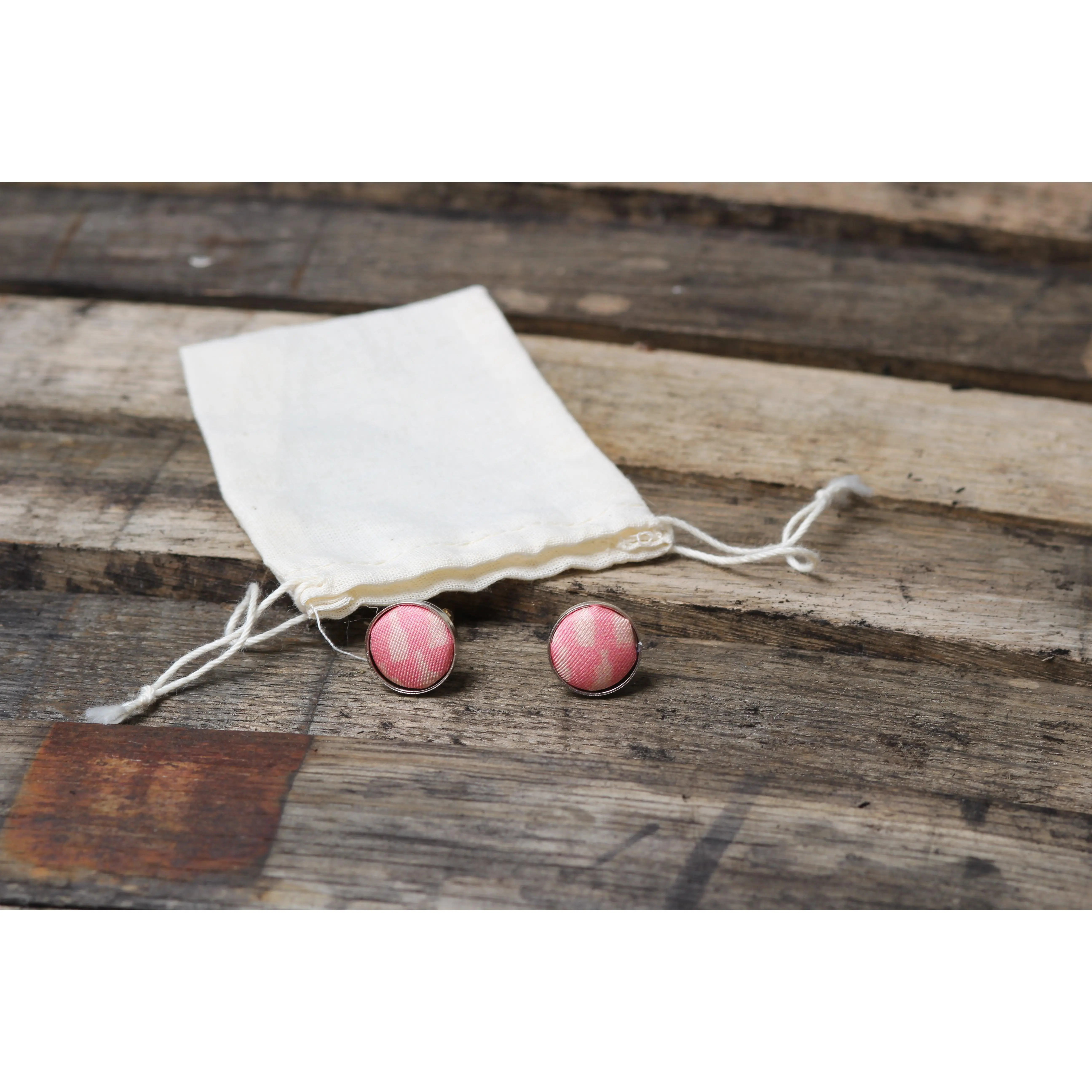 Bottled Up Pink Cufflinks