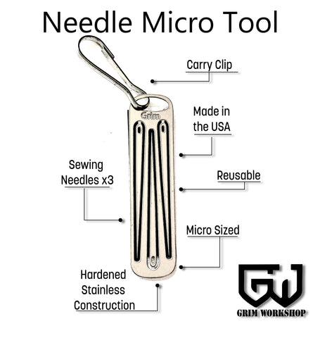 Sewing Needle Micro Tool: Mini Sewing Kit