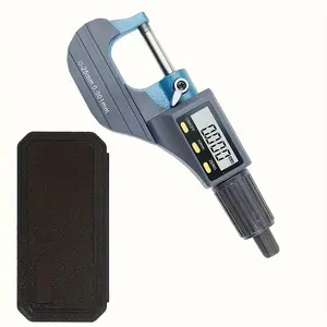 High Precision Digital Micrometer – Measuring Range 0-25mm, Resolution 0.001mm, for Precision Workpiece Measurement