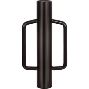 11LB T Post Driver Heavy Duty Fence Post Driver Post Pounder with Handle Steel Post Hole Digger Hand Post Rammer for T-Posts,U Channel,U Fence Post Wooden Post 16.8 Inch