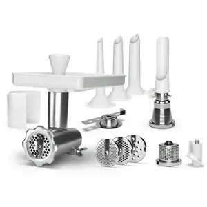 Ankarsrum Meat Mincer Complete - Original Assistent Stand Mixer Meat Grinder Attachment with 4 Discs - Made in Sweden