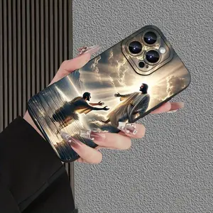 A Creatively Designed Jesus-Themed Phone Case That Offers Full-Body Protection, Made of Thick TPU Material.Great Gift for Birthdays Or Holidays for Both Men And Women,  for Iphone 16, 15, 14, XS,Plus, Pro. Shockproof Screen Protector Cover Smartphone