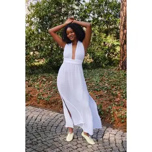 Maeve Wrap Maxi Dress