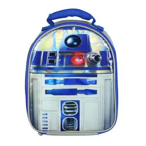 Star Wars R2-D2 Insulated Lunch Box 10" Soft Cooler Tote Bag