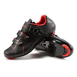 Santic Cycling Shoes Men's or Women's Road Cycling Riding Shoes Road bike Shoes with Buckle- Roadway