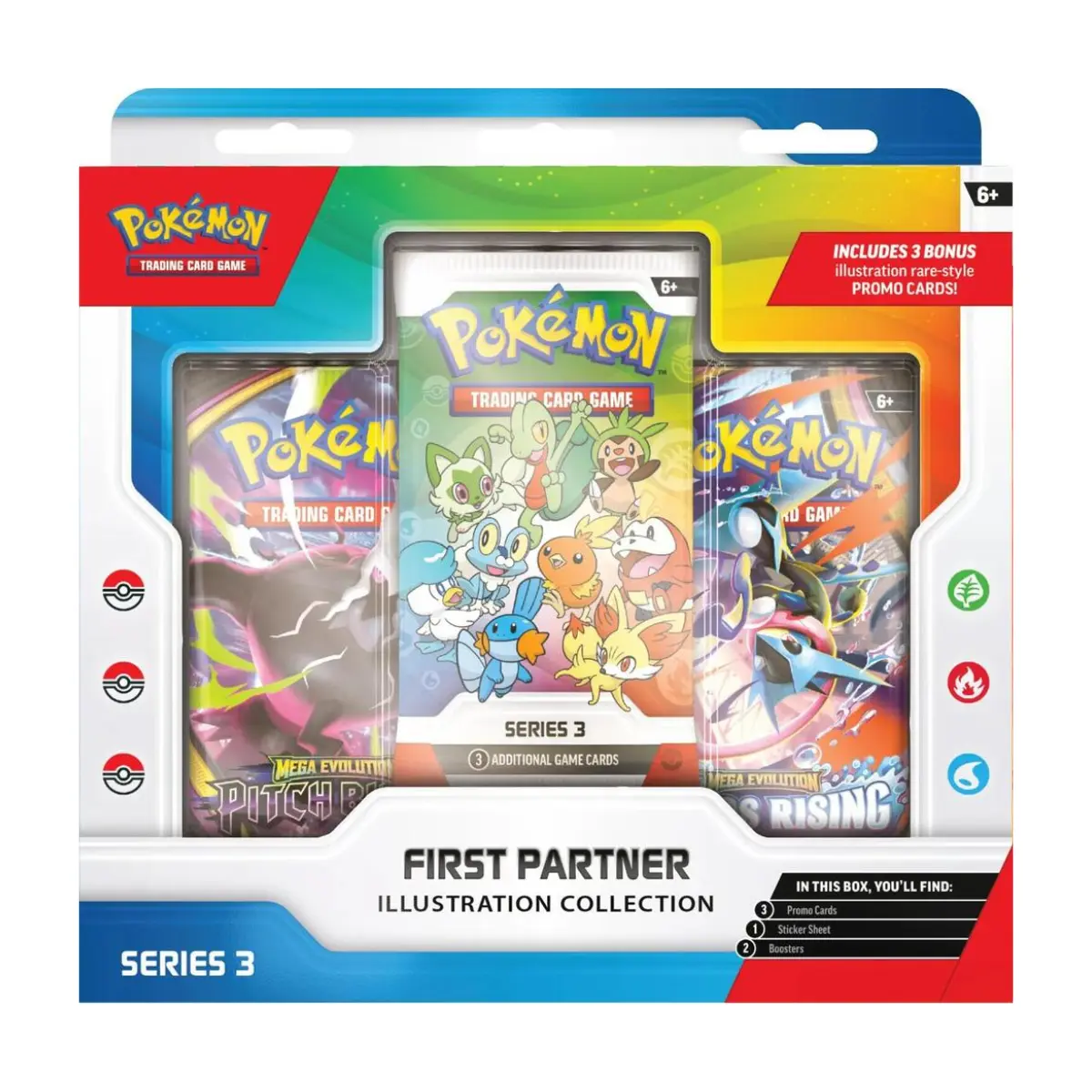 First Partner Illustration Collection Pokemon (Series 3)